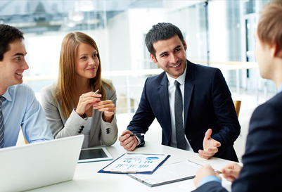 reunión de empresarios